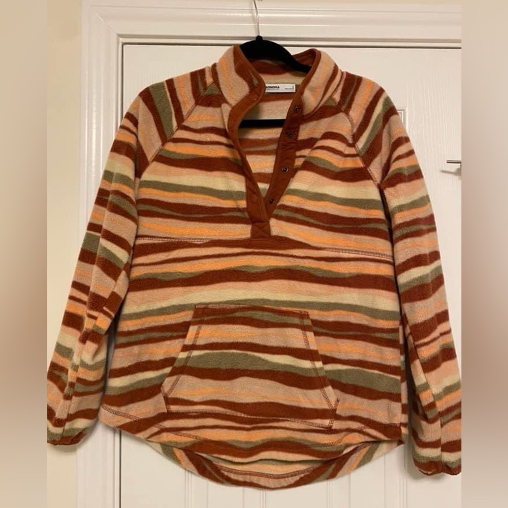 Womens Small Fleece Pullover